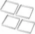 Westmark Tartelette-Rahmen quadratisch 10x10cm, 4 Stück (341222E3)