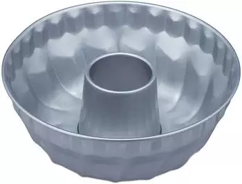 Relaxdays Gugelhupfform Carbonstahl, antihaftbeschichtet, ø 25cm
