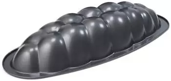 Patisse Brioche-Kastenform antihaftbeschichtet, 39x17cm, grau (02991)