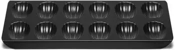 Patisse Madeleineform Classique 12 Tassen, Stahl antihaftbeschichtet (P02848)