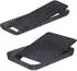Relaxdays Tarteform 2er Set, rechteckig, Antihaft, Mikrolöcher, anthrazit (10044655)