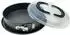 Relaxdays Springform antihaft mit Deckel, Kohlenstoffstahl
