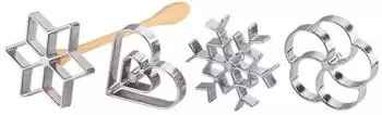 Tescoma Delicia Rosettenbackformen-Set, 4-tlg., Nylon (630048)