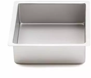 Decora Profi-Backform quadratisch, eloxiertes Aluminium, 10x10x10cm (0062603)