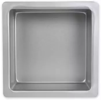 Pme Arts & Craft Quadratische Backform aus eloxiertem Aluminium, 178x178x102mm (SQR074)