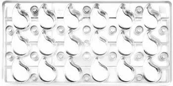 ibili Lagrima Pralinenschale magnetisch, Polycarbonat, transparent (799300)
