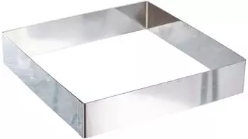 Lacor Quadratische Backform 20x20cm, Edelstahl (68240)