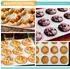 LuxusKollektion Muffinform 12er Edelstahl, 2er-Set