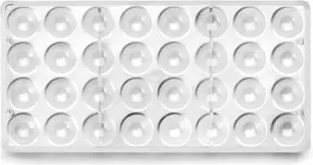 ibili Pralinenschale magnetisch, halbrund, Polycarbonat (799403)
