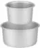 LuxusKollektion Springform rund extra hoch, 2-teilig, Ø15/20cm, eloxiertes Aluminium, 10cm Höhe