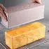 CANDeal Brotbackform mit Deckel 1200g Stahl antihaft 38cm