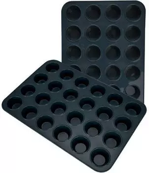 Gerster Silikonform f&uuml;r 24 Mini-Muffins, Antihaft (SUPER KITCHEN)