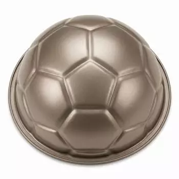 Neustanlo Fu&szlig;ball Motivbackform &Oslash; 22cm, Metall, Antihaftbeschichtung