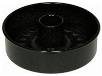 RIESS Email Tortenform 26 cm 3-tlg SCHWARZ