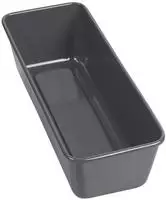 Kaiser Backform La Forme Plus, Brotbackform, aus Stahl, 30 x 10 x 8,5 cm, schwarz,