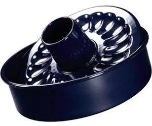 Dr. Oetker Back-Liebe Emaille Garantieform 28 cm mit Rohrboden