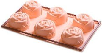 Silikomart Backform Rose 6-er Form