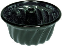 Riess Mini Moule &Agrave; Kouglof 12cm Noir