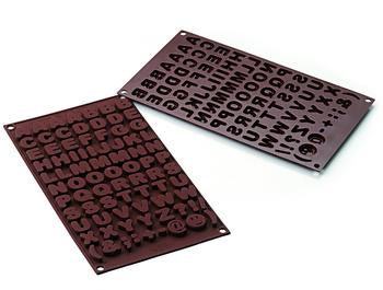 Silikomart Schokoladenform Choco ABC