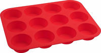 Dr. Oetker Silikon-Muffinform "Flexxible Love" in Rot - (L)32,5 x (B)24,5 cm
