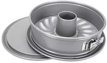 St&auml;dter Backform Springform mit Flach- und Rohrboden ca. &Oslash; 26 cm / 3.750 g