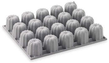 De Buyer Ribbed elastomer mould 20 pcs