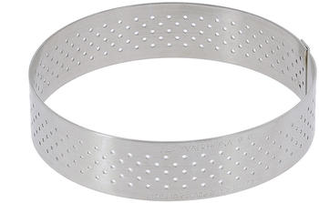 De Buyer Stainless steel perforated pie mould ø 20.5cm