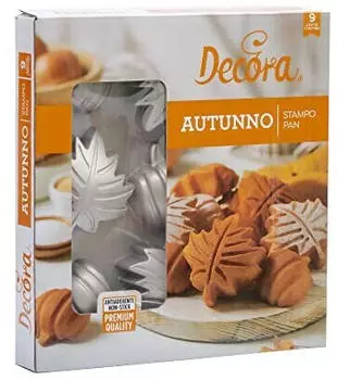 Decora Backformen Herbst 25 x 23 x 4 cm 9-teilig (80125)