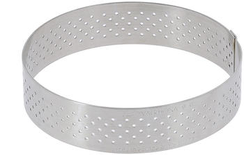 De Buyer Perforated Round Tart Ring 10,5 cm