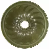 Zenker Gugelhupfform "Green Vision" in Gr&uuml;n - (H)11,5 x &Oslash; 25 cm