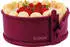 coox Springform mit Glasboden 18 cm dunkelrot