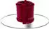 coox Springform mit Glasboden 18 cm dunkelrot