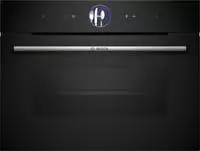 BOSCH Dampfbackofen Serie 8 "CSG7361B1" mit Teleskopauszug nachr&uuml;stbar Innovativer