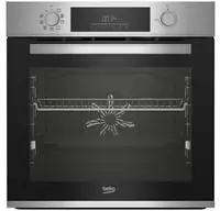 BEKO Pyrolyse Backofen "BBIM12300XMPEF" mit 1-fach-Teleskopauszug mit
