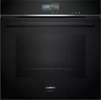 Siemens HS736GDB1 iQ700, Einbau-Dampfbackofen, Schwarz, 71 Liter