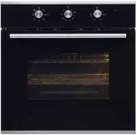 PKM Einbaubackofen EBO6-60AF | 6 Backofenfunktionen inkl. Airfry | 60 Liter Garraum 