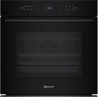 BAUKNECHT Einbaubackofen "BBI78PT1SK" mit 1-fach-Teleskopauszug 310C Pizza-Funktion
