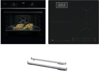 AEG Backofen-Set "TU5AB20WSB 949496391" mit 1-fach-Teleskopauszug Aqua Clean...