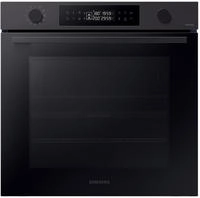 SAMSUNG Einbau-Backofen NV7B4455UAB 60 cm 76 l Doppelgarer Grill Dampf Wifi Display