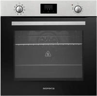 Respekta Einbaubackofen autark Jim, 72 l, 60 &deg; - 250 &deg;C - Silber