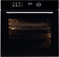 Hanseatic Einbaubackofen "HBO7214FA2" mit 1-fach-Teleskopauszug mit