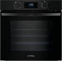 Privileg Einbaubackofen "PBA285PU1K" mit Teilauszug Hydrolyse & Pyrolyse - zwei