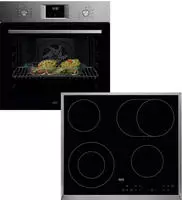 AEG Backofen-Set "OU5AB20ZSM" Aqua Clean Hei&szlig;luft: Gleichm&auml;&szlig;iges Garen auf 3