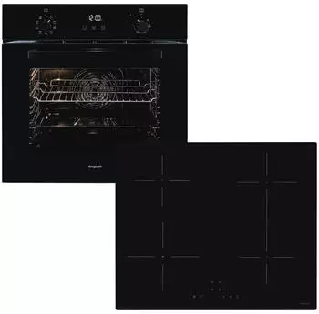Exquisit EBE257-H-020 + EKI600-SF-B-380