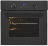 exquisit Einbaubackofen "EBE367-H-120 mattschwarz" Hei&szlig;luft & dreifach...