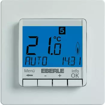 Eberle FIT-3R Raumthermostat Unterputz Wochenprogramm 5 bis 30°C