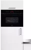 Amica Backofen mit Mikrowelle "EBC 841 600 S" Platzsparender Komfort f&uuml;r schnelles