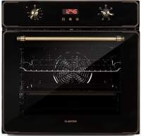 Klarstein Elizabeth - Elektrischer Einbaubackofen, Retro-Design, 70L, EEK A,...