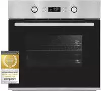 Exquisit 0490124, Exquisit EBEP697-3 H Einbaubackofen inox, Energieeffizienzklasse: A