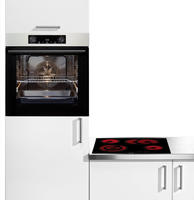 GORENJE Backofen-Set "BOSB737OTX" mit 1-fach-Teleskopauszug Aqua Clean Pizzafunktion